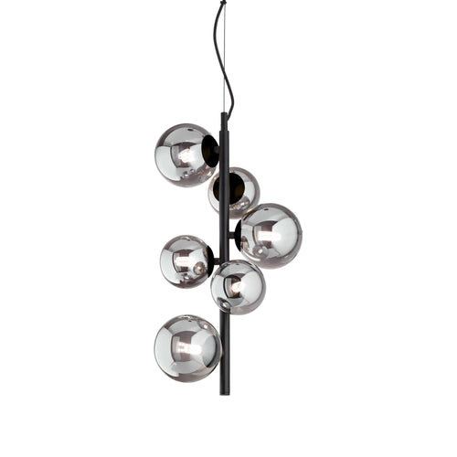 Lampada A Sospensione PERLAGE SP6 NERO