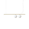 Lampada A Sospensione PERLINE SP2 OTTONE