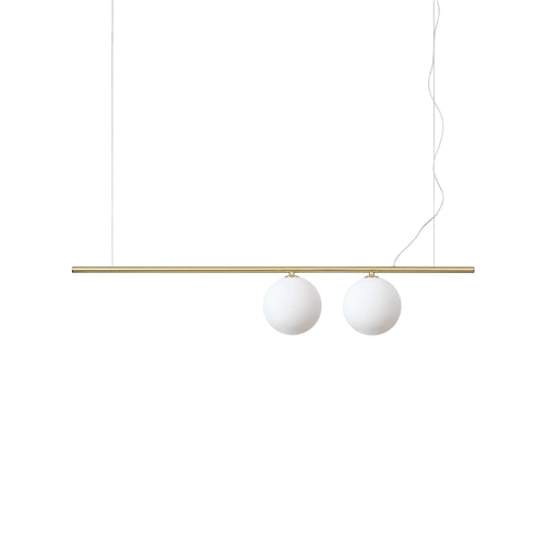Lampada A Sospensione PERLINE SP2 OTTONE
