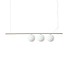 Lampada A Sospensione PERLINE SP3 OTTONE