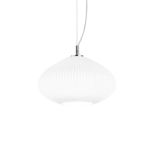 Lampada A Sospensione PLISSE' SP1 D25 CROMO