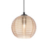 Lampada A Sospensione 1 Luce RIGA SP1 BIG AMBRA---