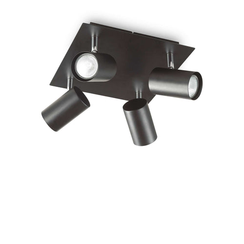Lampada Da Soffitto SPOT PL4 NERO