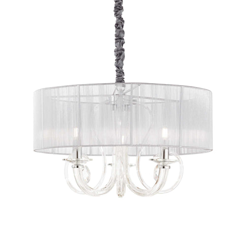 Lampada A Sospensione SWAN SP3 ARGENTO