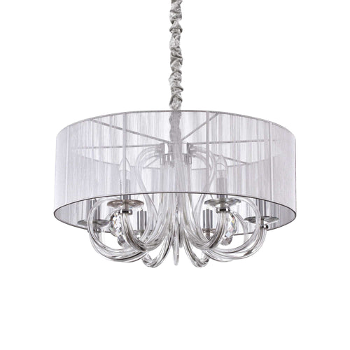 Lampada A Sospensione SWAN SP6 ARGENTO