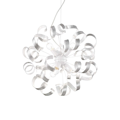 Lampada A Sospensione VORTEX SP6 ARGENTO