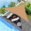 Tenda Ombrellone Antiriflesso Vela Ombreggiante Anti UV Triangolare 3x3x3mt Beige
