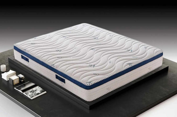 Materasso 800Molle Inzacchettate H25cm 160x190 Sfoderabile SilverCare Memory 5cm