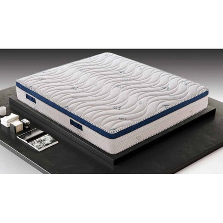 Materasso 800Molle Inzacchettate H25cm 160x190 Sfoderabile SilverCare Memory 5cm
