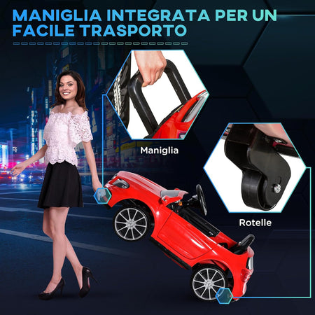 Macchina Elettrica per Bambini, Auto per Bambini MERCEDES con Telecomando