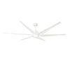 CIES LED Ventilatore da soffito bianco con motore DC