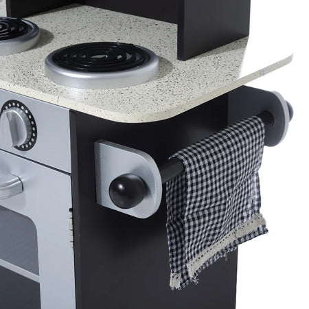 Grande Cucina Giocattolo Deluxe per Bambini Lavandino Rubinetto, 105Lx31.5Px95Acm