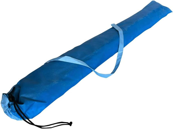 Ombrellone Spiaggia Antivento 16 stecche in fibra di vetro Struttura Alluminio anti UV 240 cm