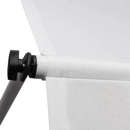 Tenda da Sole a Bracci, con Manovella e Struttura Telescopica, 3x1.5m (Bianco)
