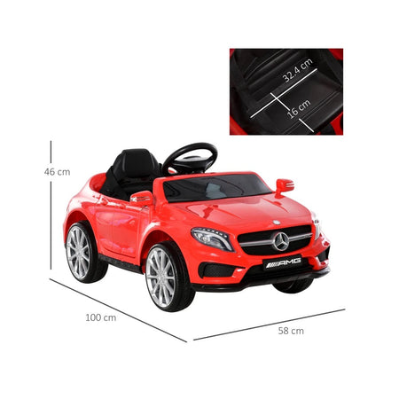 Macchina Elettrica per Bambini, Auto per Bambini MERCEDES con Telecomando