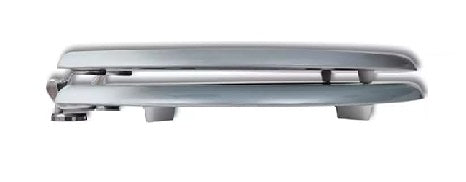 Copri Water Sedile Tavoletta WC Universale Bagno in Legno MDF Decoro Zen Blu 44x37.5cm