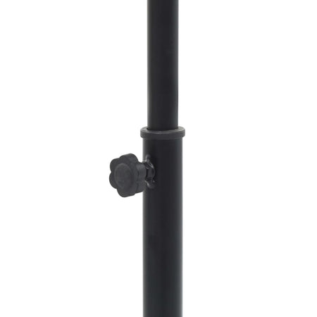 Supporto Porta 3 Chitarre Rastrelliera in Acciaio Nero Altezza fino a 102 cm