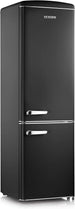 Frigorifero Retrò doppia porta combinato Severin Nero RKG 8918