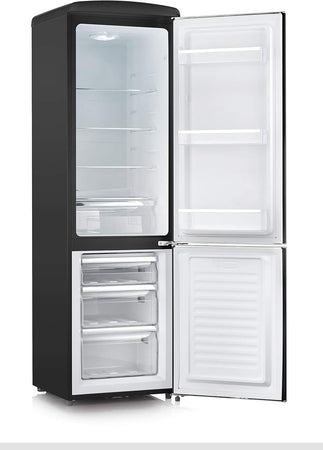 Frigorifero Retrò doppia porta combinato Severin Nero RKG 8918