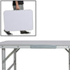 Tavolino PIC NIC Pieghevole in Alluminio 75x55 H60cm Ideale per Campeggio e Gite