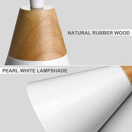 Lampadari Kit 3pz Sospensione Moderna Lampade per Snack Cucina Bianco