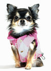 Piumino per cani reversibile Puffer Pink