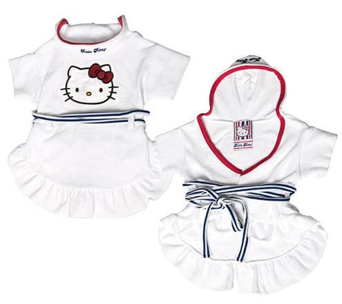 Accappatoio Hello Kitty per cani