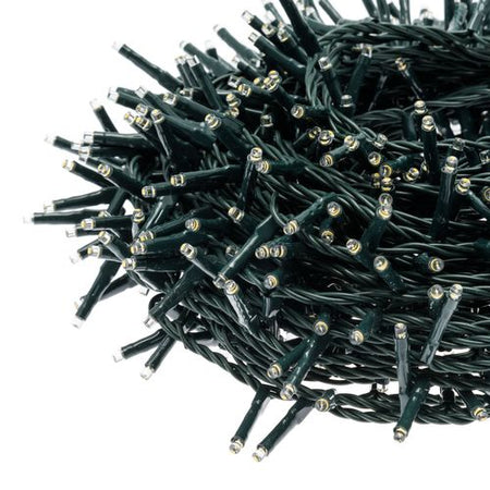 Catena luminosa lineare con 1000 MiniLED da 30 m decorazione natalizia da esterno