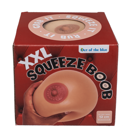 SQUEEZE BALL TETTA ANTISTRESS XXL ADDIO AL CELIBATO GADGET PER ADULTI