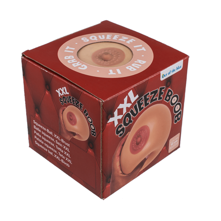 SQUEEZE BALL TETTA ANTISTRESS XXL ADDIO AL CELIBATO GADGET PER ADULTI