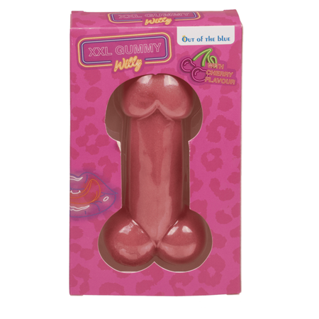 Gomma commestibile dolce alla frutta caramellone a forma di pene in confezione regalo