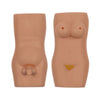 Coppia di custodie sexy per accendini busto donna nuda uomo nudo - Accendino escluso