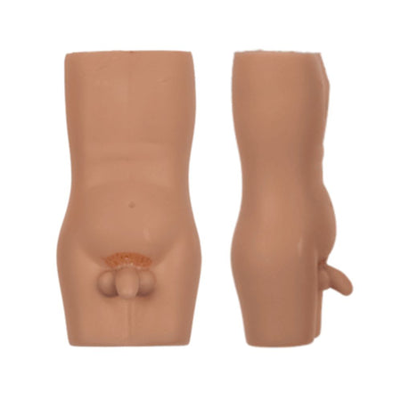 Coppia di custodie sexy per accendini busto donna nuda uomo nudo - Accendino escluso