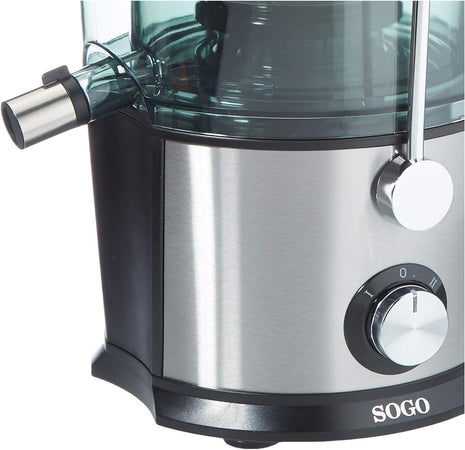SOGO Estrattore succo 800W / 2L polpa / 1.1L succo / BPA FREE
