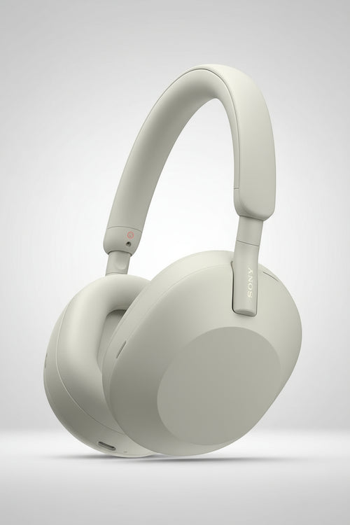 Sony WH-1000XM5 Cuffie Wireless con Noise Cancelling - Batteria fino a 30 ore - Ricarica rapida (3 min. per 3 ore di riproduzione) - Multipoint - Con Alexa e Google Assistant - Argento