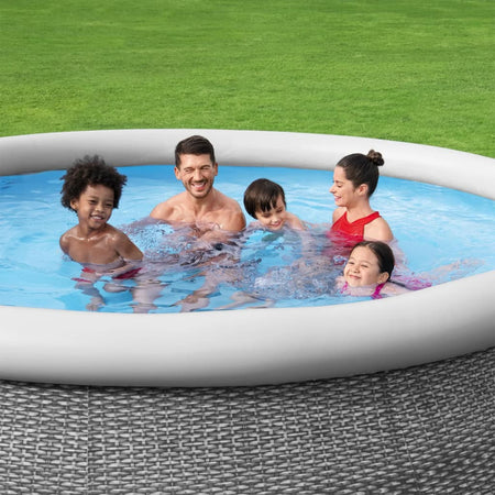 Piscina Rotonda Fuori Terra 366x76 cm con Pompa di Filtraggio Bestway