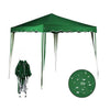 Gazebo 3x3 Pieghevole Verde Impermeabile Pieghevole Tendone Giardino Con Sacca