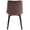 Sedia in Velluto Kit 4pz, Sala da Pranzo, Ristorante, Velluto Trapuntato, Ergonomica