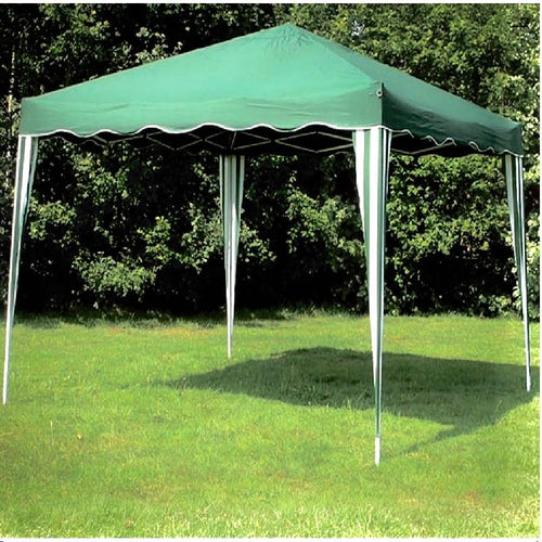 Gazebo 3x3 Pieghevole Verde Impermeabile Pieghevole Tendone Giardino Con Sacca