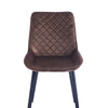 Sedia in Velluto Kit 4pz, Sala da Pranzo, Ristorante, Velluto Trapuntato, Ergonomica