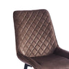 Sedia in Velluto Kit 4pz, Sala da Pranzo, Ristorante, Velluto Trapuntato, Ergonomica
