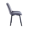 Sedia in Velluto Kit 4pz, Sala da Pranzo, Ristorante, Velluto Trapuntato, Ergonomica