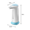Dispenser Erogatore Automatico Kit 2pz Porta Sapone Liquido Infrarossi 330ml Casa Ufficio