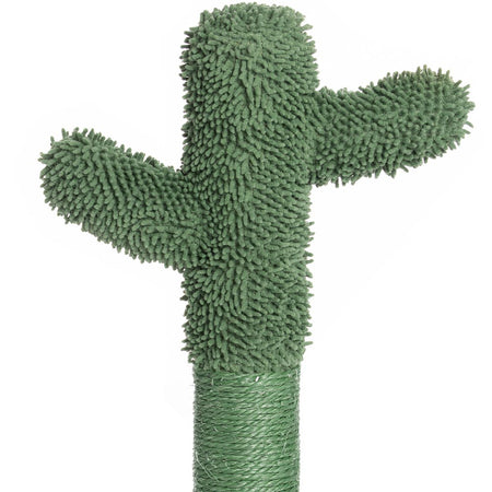 Tiragraffi Gioco Gatti Graffiatoio Albero Cactus Animali Felini Verde