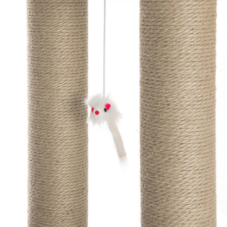 Tiragraffi Gioco Gatti Albero Rifugio Graffiatoio 1 Cuccia Coperta Casa Animali Felini