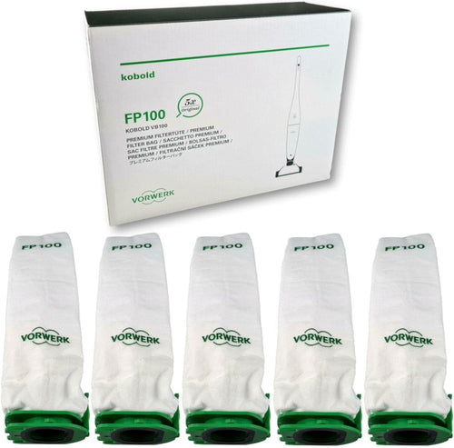 58018 SACCHETTO PREMIUM VB100 CON MICROFILTRO INTEGRATO ORGINALE VORWERK