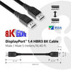 CLUB3D DISPLAYPORT 1.4 HBR3 CABLE MALE / MALE 5 METERS/16.40FT 8K @60HZ 28AWG