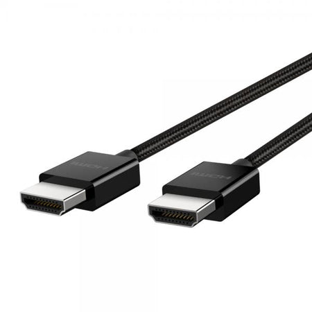 Belkin AV10176BT2M-BLK cavo HDMI 2 m HDMI tipo A [Standard] Nero (ULTRA HD HI-SPEED HDMI CAB 2M)