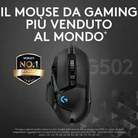 Logitech G502 HERO Souris Gaming