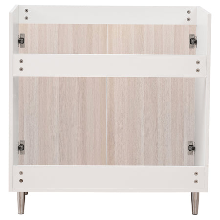 Mobile Cucina Sottolavello Componibile in Legno Colore olmo con 2 Ante 80cm